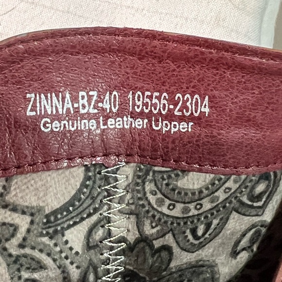 L’ Artiste bronze texture spring step Zinna leather booties art to wear size 9 - Picture 11 of 16